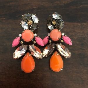 Stella & Dot POP Geo Chandelier Earrings